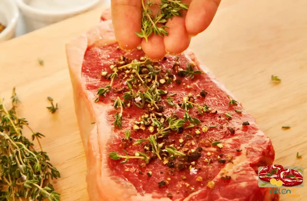 A good Delmonico barely needs anything. Salt, pepper, heat, done.